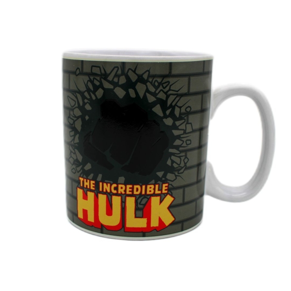 Hulk Heat Changing Mug, Tasse mit Thermoeffekt